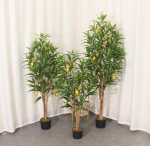 Árbol de <span class=keywords><strong>Mango</strong></span> JWS4096, Planta Artificial de Plástico de Alta Calidad, Ligero y Desmontable, Bonsái Artificial de <span class=keywords><strong>Mango</strong></span> - Product Image 1