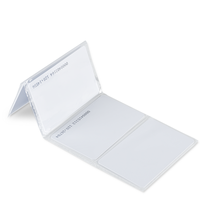 Carte en PVC vierge RFID 13.56Mhz classique IK F08 imprimable à jet d'encre pour carte de visite de contrôle d'accès
