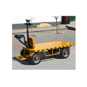 Chariot à plate-forme électrique robuste, plate-forme de chariot à roulettes - Product Image 5