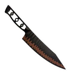 مصنع الموردين النحاس دمشق 10Cr15Mov سكين الشيف شفرة فارغة سكاكين المطبخ اليابانية - Product Image 2