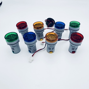 AD16-22DSV 22Mm Vôn Kế Kỹ Thuật Số Hình Vuông Đồng Hồ Đo Điện Áp Mini <span class=keywords><strong>AC</strong></span> 60-500V Đồng Hồ Chỉ Báo Vôn Kế Hiển Thị Kỹ Thuật Số <span class=keywords><strong>LED</strong></span> - Product Image 4