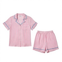 Pyjamas de style chemise Hongbo, vêtements de nuit, vente en gros, ensembles de pyjamas de bonne qualité pour femmes, ensembles de détente deux pièces, vêtements pour femmes