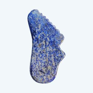 Herramientas de gua sha de lapislázuli de color azul natural, otros productos de masaje - Product Image 3