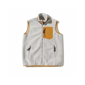 <span class=keywords><strong>Chaleco</strong></span> de Forro Polar Antideslizante con Logotipo OEM, para Otoño, Cuello Alto, Cierre de Cremallera, Cálido, Deportivo, Informal, para <span class=keywords><strong>Hombre</strong></span> y Mujer - Product Image 6