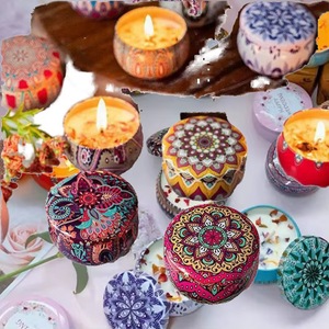 Прямая Продажа с фабрики, ароматические свечи с соевым воском, ароматические ежедневные для домашнего декора, частная этикетка для гостиной - Product Image 1