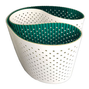 รูเจาะสีขาวสีเขียวเข็มขัดซิงโครนัสซิงโครนัสไม่มีฟันสามารถแทนที่ Nitta ประเทศญี่ปุ่นสำหรับเครื่องจับเวลาสายพาน - Product Image 5