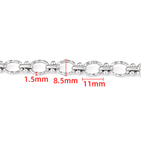 Cadena de Joyería de Acero Inoxidable Personalizada con Trébol de Cuatro Hojas y Estrella de Cinco Puntas, Collar Hecho a Mano, Accesorios para Pendientes