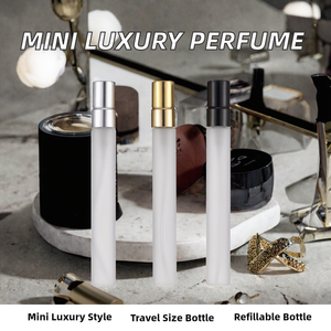 Mini vaporisateur de parfum portable en verre, flacon pulvérisateur 2ml 3ml 5ml 10ml, rechargeable, testeur de parfum de voyage, cylindre - Product Image 2