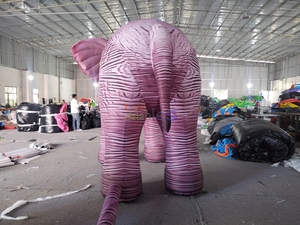 Mascotte gonflable Dumbo Décoration de parade Grand modèle de mascotte d'éléphant gonflable géant pour la décoration - Product Image 3