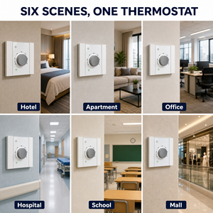 <span class=keywords><strong>Thermostat</strong></span> intelligent WiFi HY533 pour chaudière et chauffage au sol ; Relais double 16A/3A, 90-240V, contrôle via l'application Tuya pour hôtels et bureaux. - Product Image 6