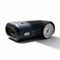 Gonfleur de pneus portable sans fil avec manomètre analogique, pompe à air rechargeable pour voiture, moto, vélo, utilisation en bord de route