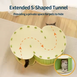 <span class=keywords><strong>Hot</strong></span> <span class=keywords><strong>Sale</strong></span> Filz Cat Scratch Cave Vier Jahreszeiten Universal Double Layer Abnehmbarer Pet <span class=keywords><strong>House</strong></span> Chase Spielplatz für Haustiere - Product Image 6