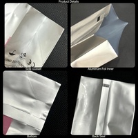 Sachet coussin à scellage arrière de qualité alimentaire, haute barrière pour salle blanche, imprimé sur mesure, barrière à l'oxygène pour le conditionnement et la conservation des feuilles de thé, BRC