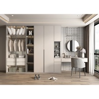 Armoire en bois pliable sur mesure, design moderne, meubles de chambre à coucher, rangement pour appartement, organisateur de vêtements