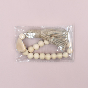 Farmhouse-Style Tassels <strong>Beads</strong> with Heart Wood <strong>Bead</strong> Garland Rustic Country Decor Prayer <strong>Beads</strong> for <strong>Door</strong> Knobs Home Decor - Product Image 6
