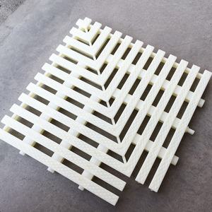 New Design Swervable Corner Pool Grilles Movable Anti-Slip <strong>Overflow</strong> <strong>Cover</strong> Made of Durable PP Material for Swimming Pools - Product Image 4