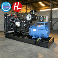 Générateur à gaz à châssis ouvert 200KW 300KW 500KW triphasé 50Hz au gaz naturel, biogaz, GPL pour les champs pétrolifères et l'exploitation minière