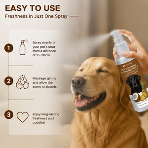 High Quality Odor Eliminator Alcohol Free Smoothing Anti-Odor Dog Coat Finishing Fur Pet Grooming Cologne <b>Spray</b> - Product Image 5