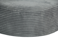Canapé modulaire inclinable de forme ronde, tissu en velours pelucheux, canapé-lit pour salon, pas de montage requis, compressé