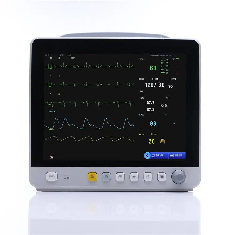 Price ICU Vital Sign Monitor ECG Waveform Portable CCU Multiparameter Medical Monitor Multiparametro Vet Patient Monitor