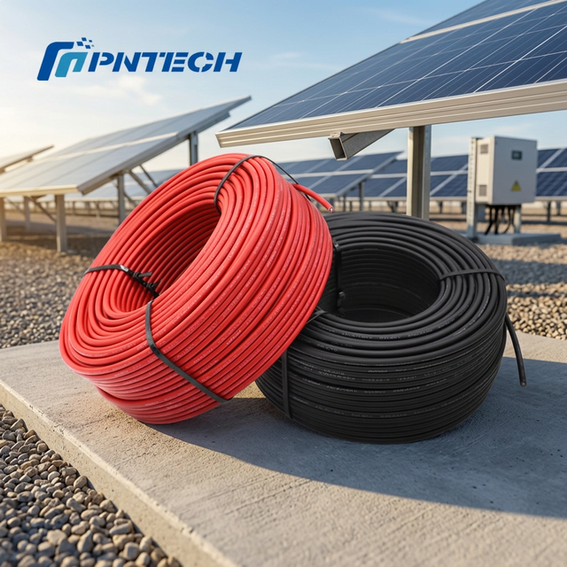 High Quality XLPE Solar Cable H1Z2Z2-K 2.5mm 4mm 6mm 10mm 16mm Tinned Copper 1500v Dc Pv Wire for Solar Panel