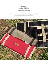 Paquete de forja para acampar, bolsa de almacenamiento, martillo de aluminio, lonas, estaca, tienda, clavija, herramienta de almacenamiento, bolsa de lona, suministros de equipo de campamento