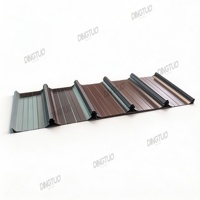 Mesin Pembentuk Gulungan Atap Otomatis 700 Klip Lock Metal Colored Steel untuk Genteng Dinding & Atap