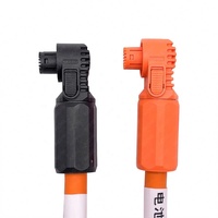 Harnais de câblage haute tension personnalisé pour véhicules électriques, assemblage de câbles orange OEM/ODM pour système de commande de groupe motopropulseur de véhicules électriques