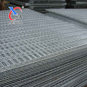 Garantie satisfaite Panneau en treillis soudé galvanisé à chaud 1/2 "3/<span class=keywords><strong>8</strong></span>" Clôture en forme de trou carré Treillis métallique soudé Béton de construction - Product Image 2