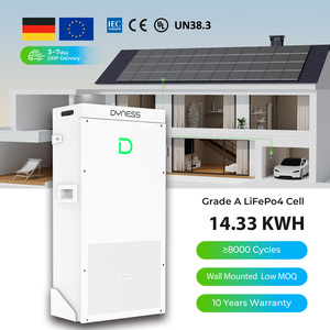 Dyness Powerbrick Stockage d'énergie domestique 15 kWh Systèmes solaires 8000 cycles Powerwall 51,2 V 280 Ah Batterie Lifepo4 avec roue Stock européen - Product Image 1