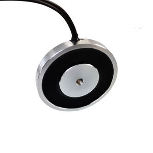 नई आगमन मिनी परिपत्र पकड़े बिजली चुंबक डीसी 12v 24v अल्ट्रा पतली फ्लैट 60*8mm 20kg/200N उठाने विद्युत - Product Image 5