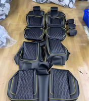 Hochwertige Auto-Innenausstattung Komplettsets Leder Luxus Autositzbezüge für Toyota Camry Tesla BMW BENS KIA LEXUS