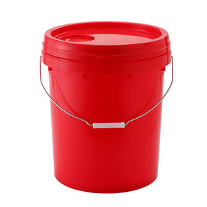 Seau en plastique personnalisé de qualité alimentaire de <span class=keywords><strong>20</strong></span> <span class=keywords><strong>litres</strong></span> grand seau à tambour de 5 gallons avec couvercle pour peinture huile lubrifiante pétrole - Product Image 4