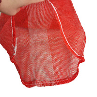 Sacs en plastique 25KG 50KG, sacs en filet tubulaires circulaires en PP pour l'emballage des oignons, des pommes de terre et des fruits