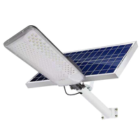 Projecteur solaire LED étanche IP65, lumière du jour 6000K, angle de faisceau 120°, détecteur automatique crépuscule-aube, haute luminosité pour parking