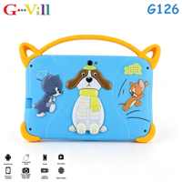 Nueva Tableta Educativa G126 con Android 14, Procesador de Cuatro Núcleos, Pantalla Capacitiva, Wifi, 6GB + 128GB, Táctil, para Educación y Juegos