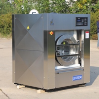 Laveuse-essoreuse industrielle électrique à économie d'énergie, entièrement automatique, capacité de 30 kg pour blanchisserie commerciale