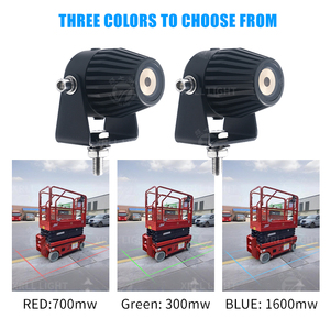 New ruilai RGB Laser cảnh báo ánh sáng cho Scissor Lift xe an toàn khu vực chỉ số DC10-80V IP65 nhôm nhà ở - Product Image 3