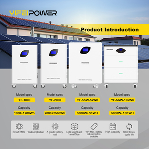 Système de stockage d'énergie portable tout-en-un haute sécurité pour la maison, station d'alimentation 10 kWh, batteries au lithium solaires - Product Image 4