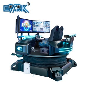 Volant de jeu de voiture de course à trois axes et trois écrans EPARK Machine de jeu de conduite Vr - Product Image 4