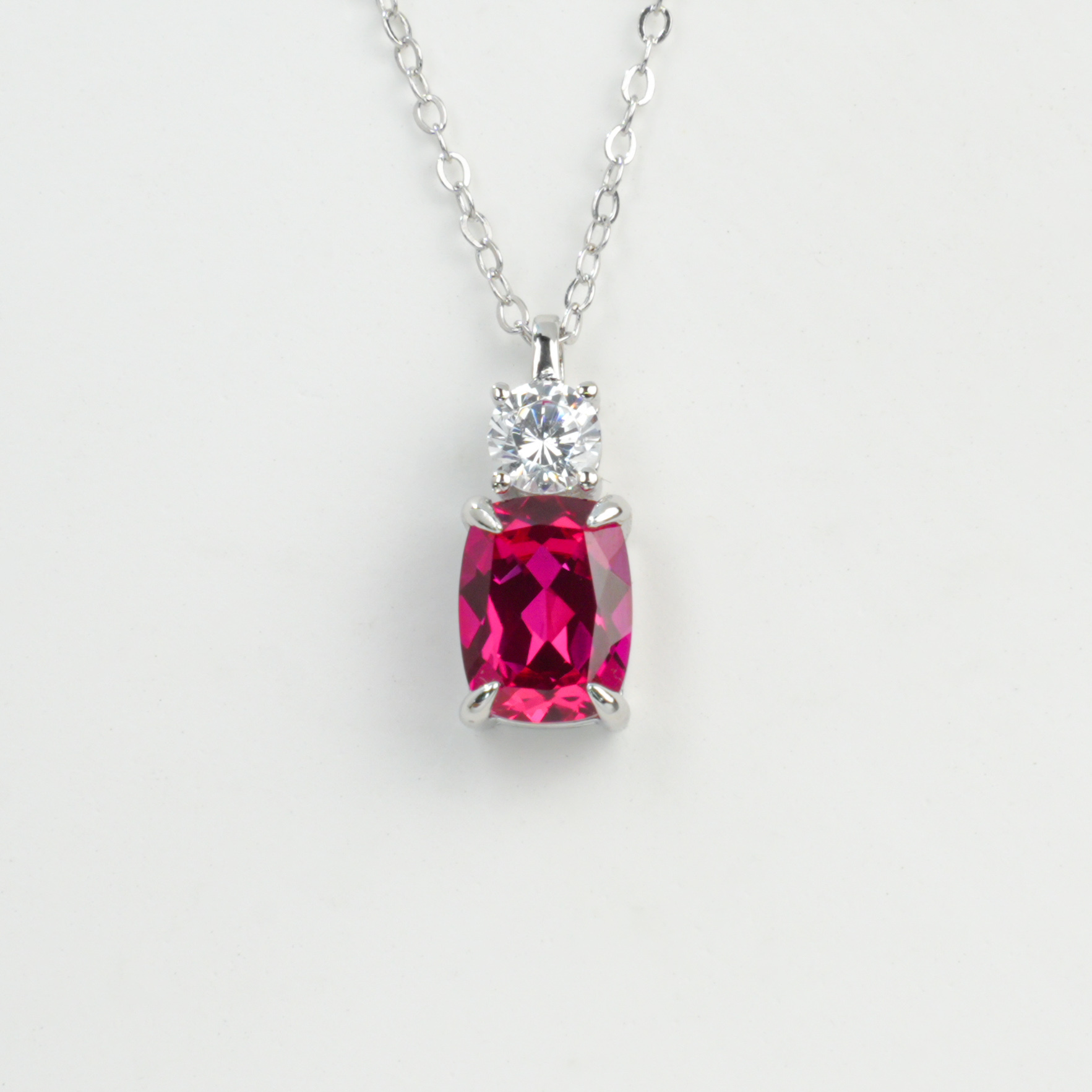 Lab-Grown Ruby in Pigeon Blood Hue