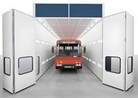 Trihero usine ODM camion cabine de pulvérisation fournir des Solutions de personnalisation professionnelles Bus camion voiture peinture four chambre