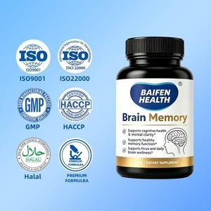 Tabletas de Apoyo Cerebral de Marca Privada OEM/ODM, Enfoque Cognitivo, Claridad Mental, Bienestar Cerebral - Product Image 3