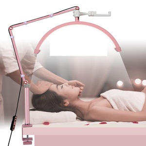 Portable Clip-On Demi-Lune Lumière Extensions De Cils Led Table Manucure Salon Beauté Clair De Lune <span class=keywords><strong>Lampe</strong></span> UV LED Lumière Et Support De Téléphone - Product Image 5