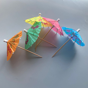Nouveau Parapluie Bâtons de Drapeau Personnalisé Offre Spéciale Eco Directe D'usine <span class=keywords><strong>Cocktail</strong></span> Parapluie Cure-Dents Pour boissons - Product Image 3