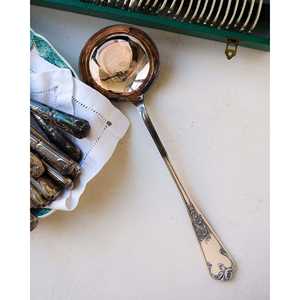 Juego de Cubiertos de Metal Francés de 12 Piezas Mirellas Luxury Art Nouveau, Minimalista con Cucharón para Hogares, Restaurantes y Hoteles - Product Image 5