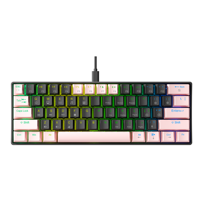 Offre Spéciale Banda BD40 E-sports clavier mécanique filaire TYPE-C clavier mécanique de jeu d'ordinateur RVB échangeable à chaud