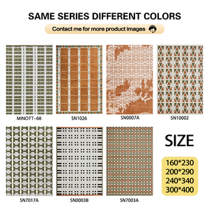 Thảm trải sàn kiểu dáng cổ điển Dsermer, chất liệu đay cao cấp, kích thước lớn, sang trọng, phù hợp với phòng khách hiện đại và quán cà phê - Product Image 6