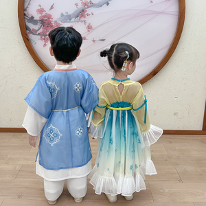 Cómodo diseño de abanico de manga larga chino tradicional <span class=keywords><strong>Hanfu</strong></span> vestido tradicional <span class=keywords><strong>Hanfu</strong></span> de seda - Product Image 3