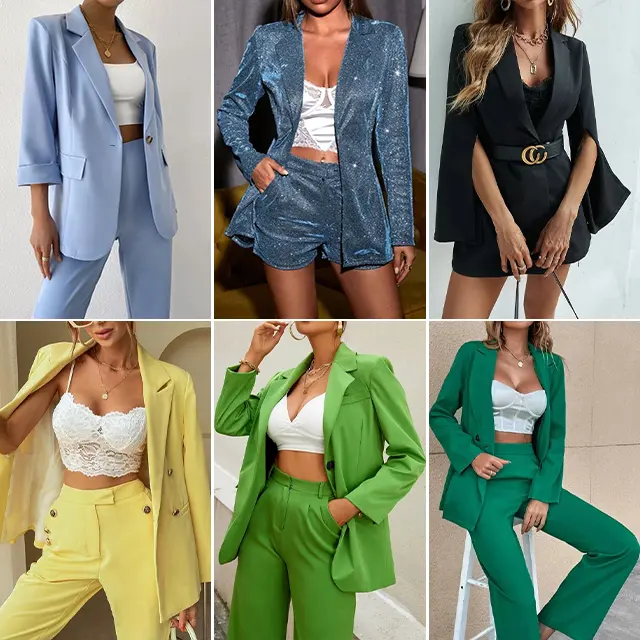 Fashion Vintage Unique Design Women Tie Dye Colorful Print Blazer Lady Long Sleeve Coat Suit Slim Cardigan Jacket Casual Tops